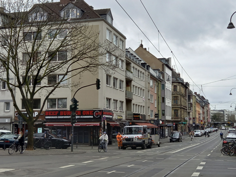 Koeln Zuelpicher Strasse Platz